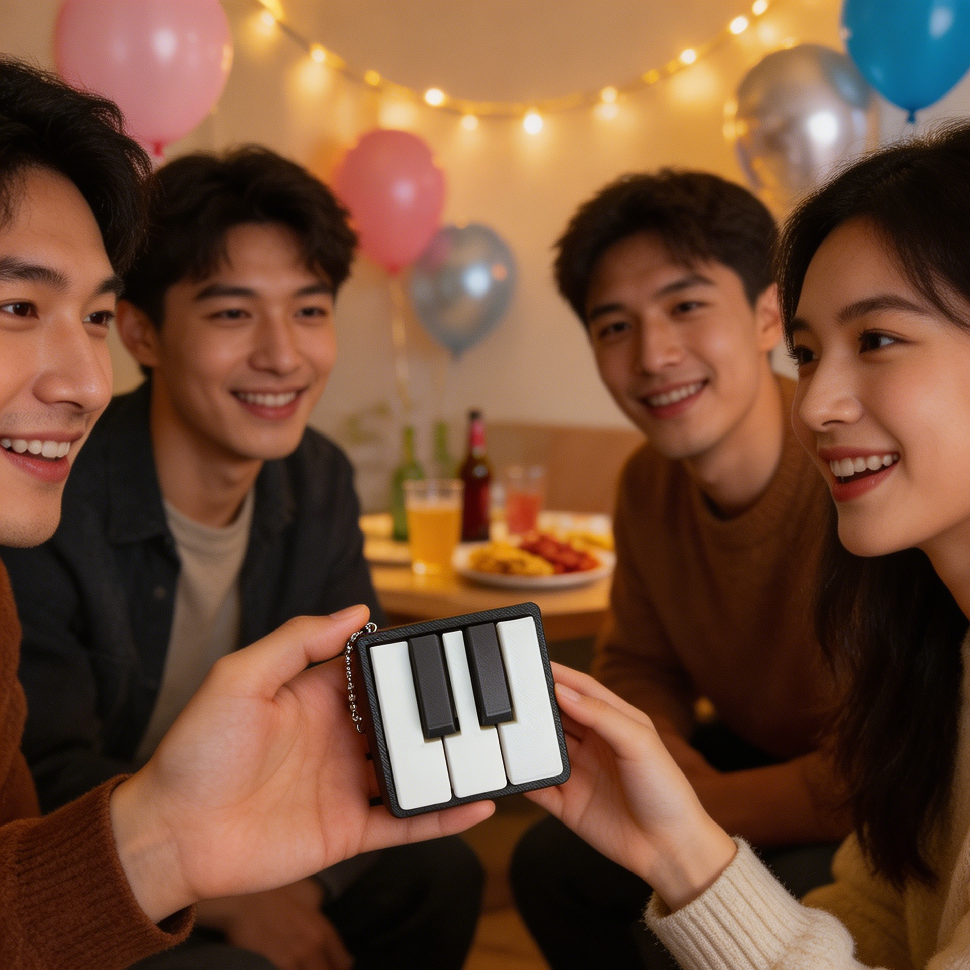Mini Piano Keyboard Clicker 3D - 3D Printing Fidget Toys ulasan dan harga