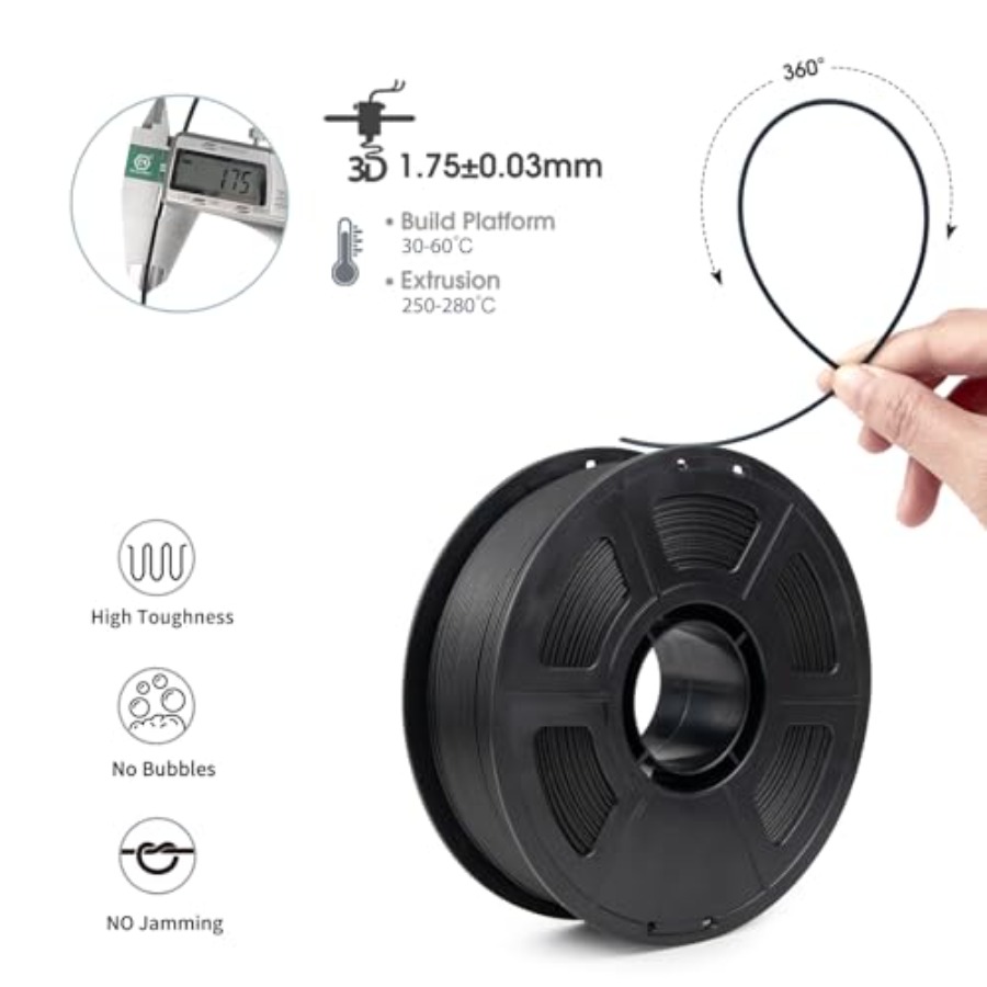 Outdoor functional parts: Carb - Asa Filament Outdoor ulasan dan harga