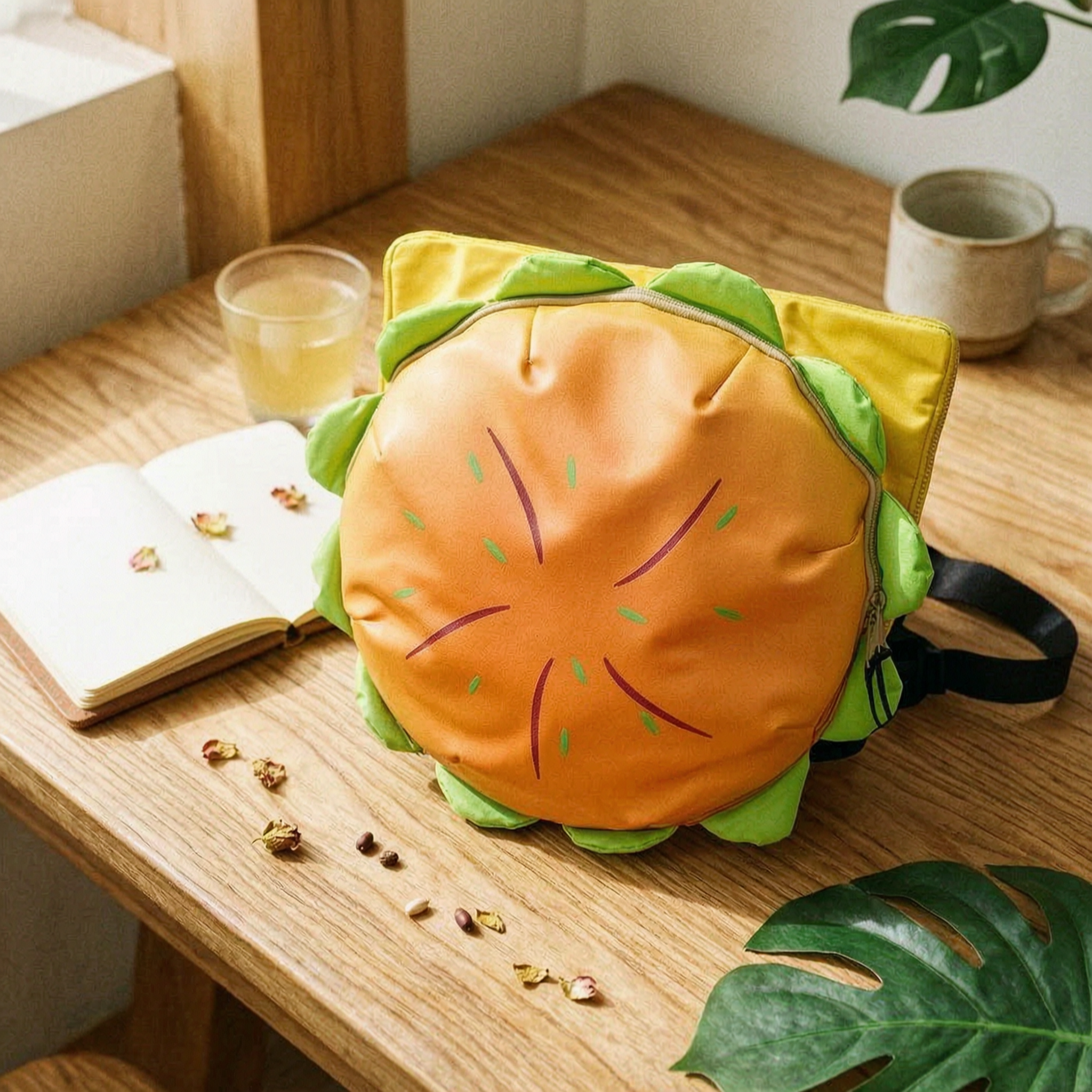 Hamburger Backpack Cute Cartoo - 3D Printing Designing ulasan dan harga