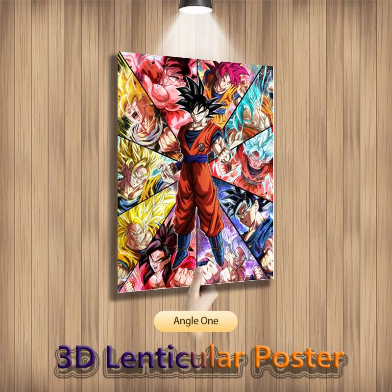 Anime 3D Lenticular Posters Fl - 3D Printing Idea ulasan dan harga