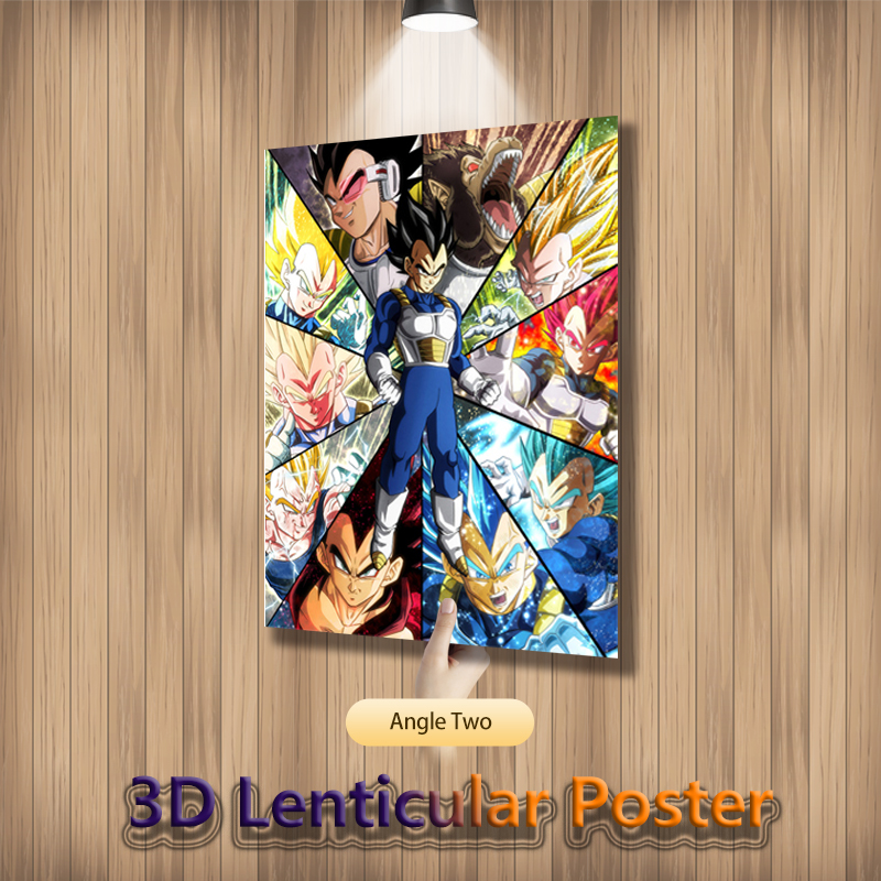 Anime 3D Lenticular Posters Fl - 3D Printing Idea ulasan dan harga