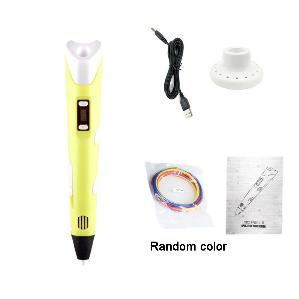 Portable USB 3D Printing Pen L - 3D Printing Drawing ulasan dan harga