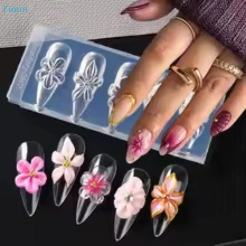 ✔3D Spring Flower Nail Silicon - 3D Printing Ptc ulasan dan harga