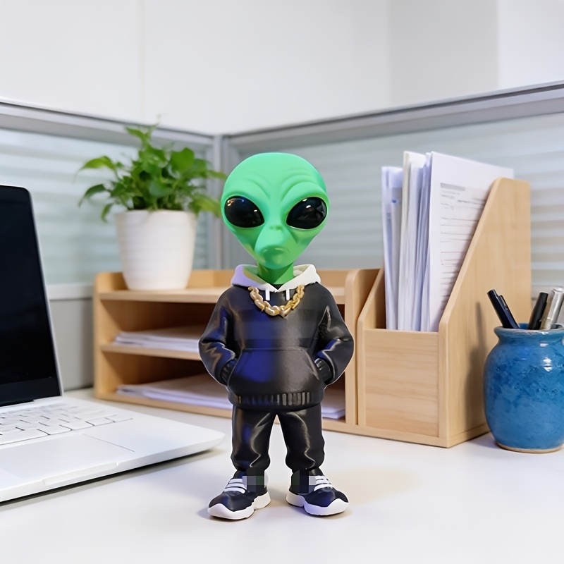 1 Piece Green Alien Figure wit - 3D Printing Drawing ulasan dan harga