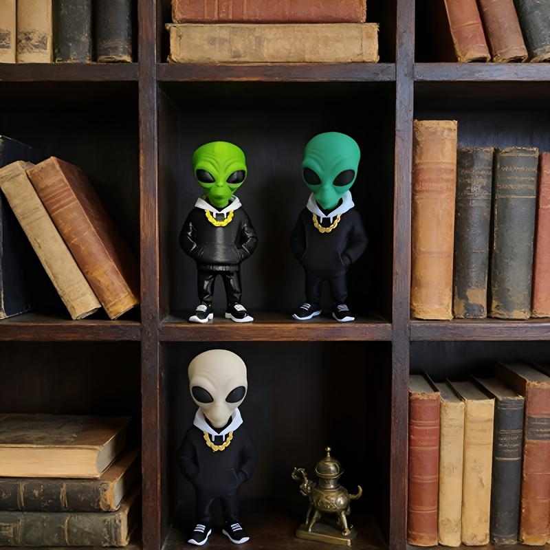 1 Piece Green Alien Figure wit - 3D Printing Drawing ulasan dan harga