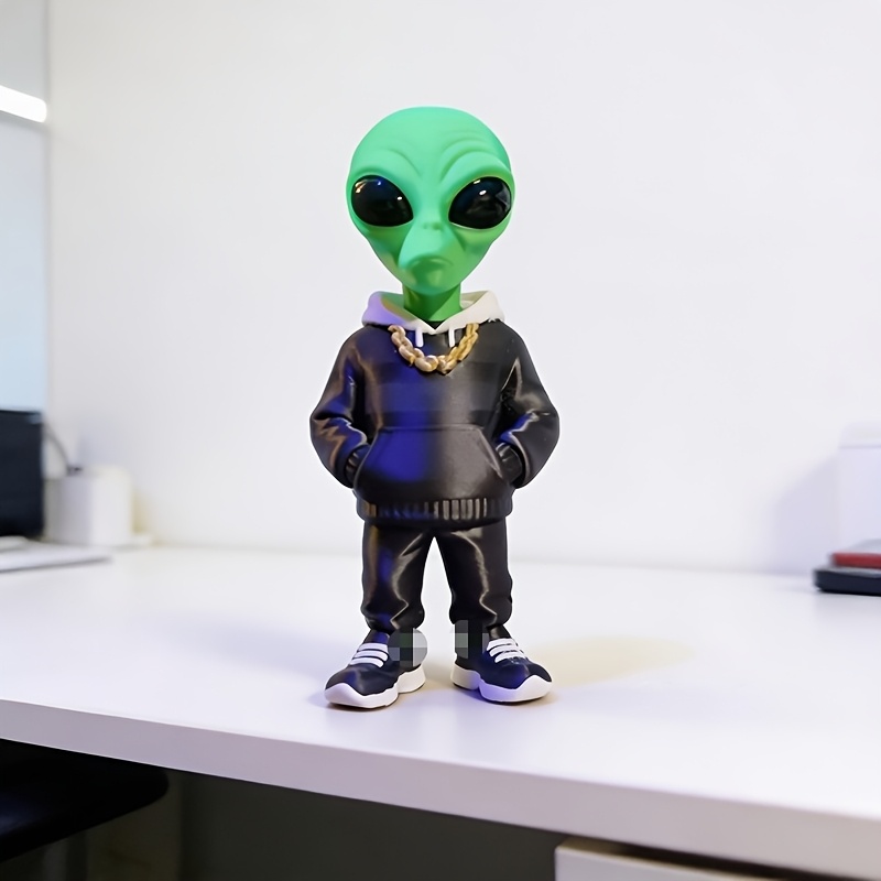 1 Piece Green Alien Figure wit - 3D Printing Drawing ulasan dan harga