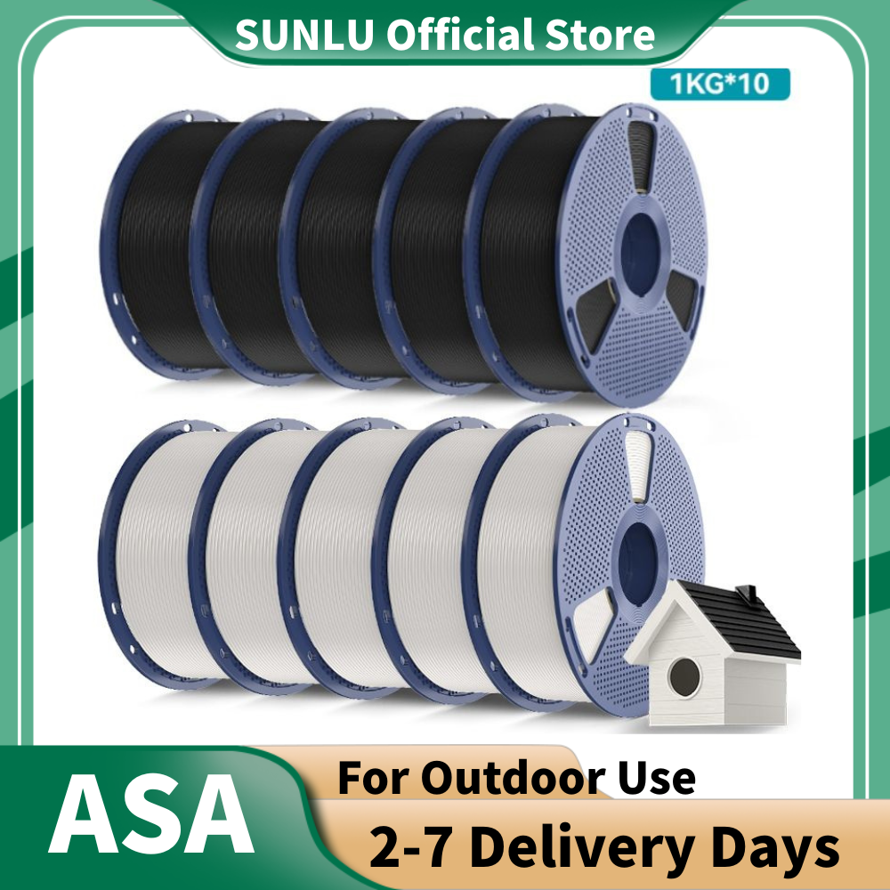 SUNLU 10KG ASA 1.75mm 3D Print - Asa Filament Outdoor ulasan dan harga