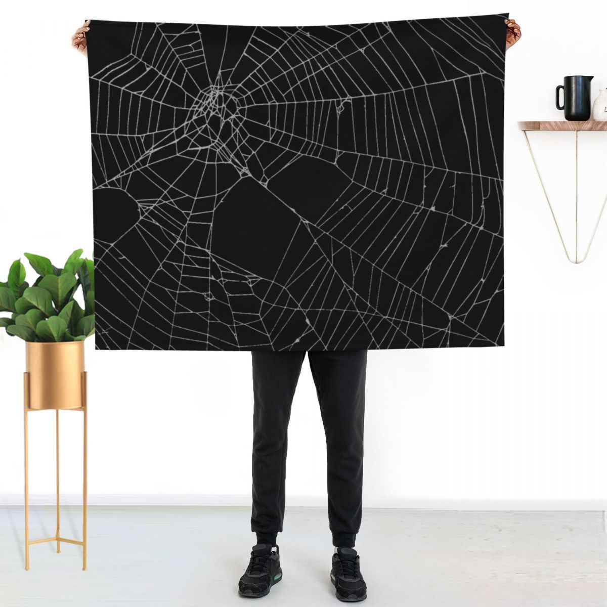 SpiderWeb Web Throw Blanket So - 3D Printing Web ulasan dan harga